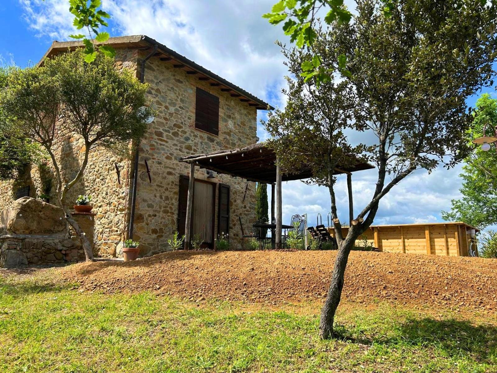 Agriturismo Le Calle Cinigiano Exterior foto